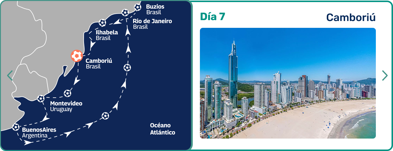 Viví un viaje donde el mar se pinta de azul y blanco