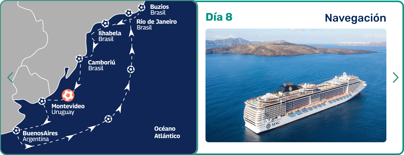 Viví un viaje donde el mar se pinta de azul y blanco