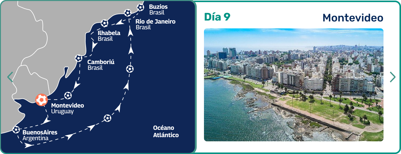 Viví un viaje donde el mar se pinta de azul y blanco